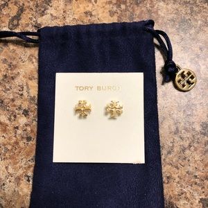 Tory Burch Gold-Plated Stud Earring